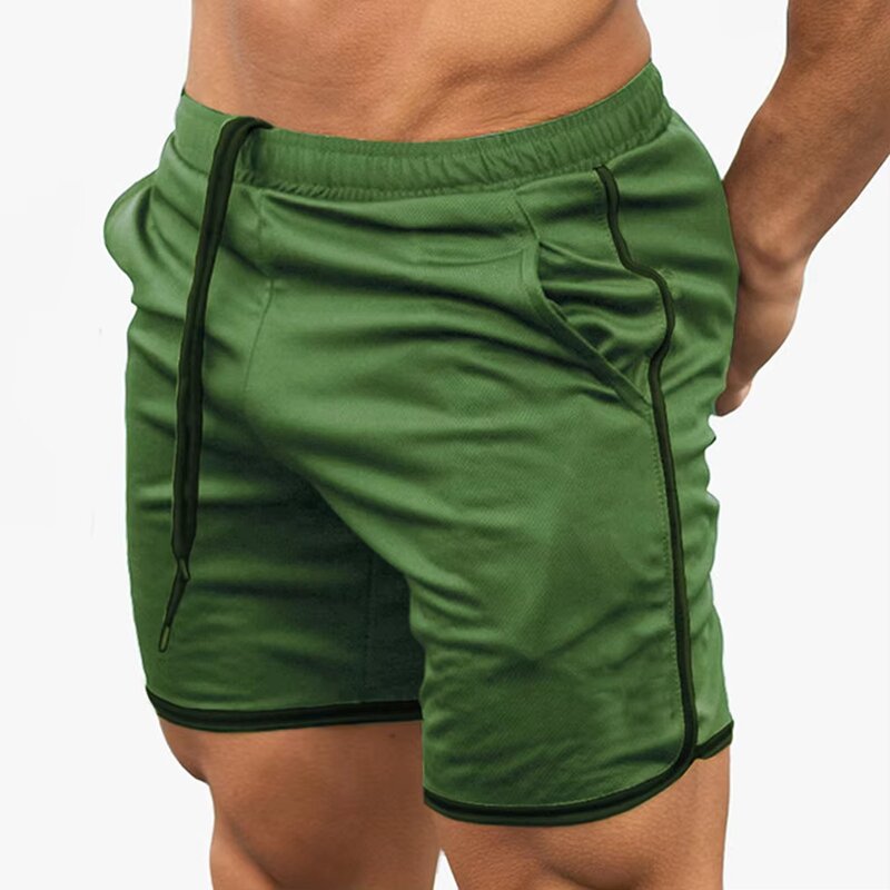 Men's Sports Shorts Manufacturer - Custom Logo Running Bodybuilding Muscle Training Gym Exercise Shorts
