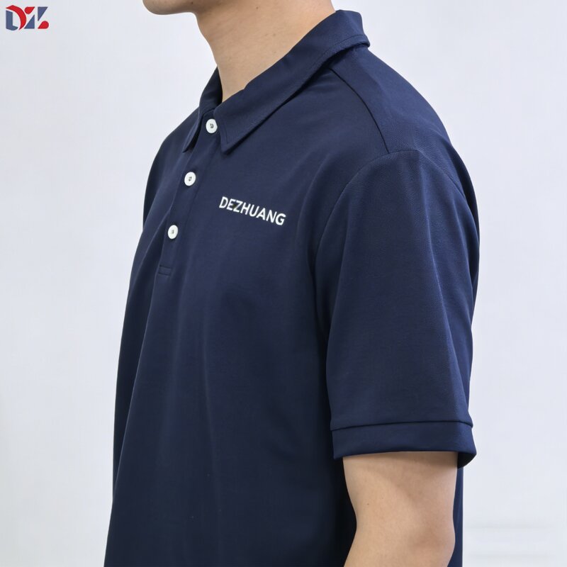 Men's Polo Shirt Manufacturer - Custom Logo Cotton Lapel Plain Blank Sports Golf Short Sleeve Tee