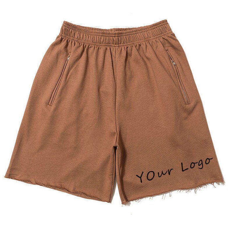 Men's Casual Shorts Manufacturer - Custom Logo High Street Summer European American Gym Blank Shorts