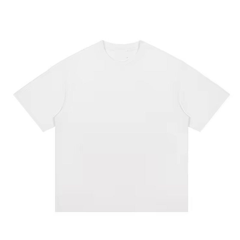 Men's T-Shirt Manufacturer - 320g Heavyweight Basic Blank Oversized Solid Color Cotton Tee