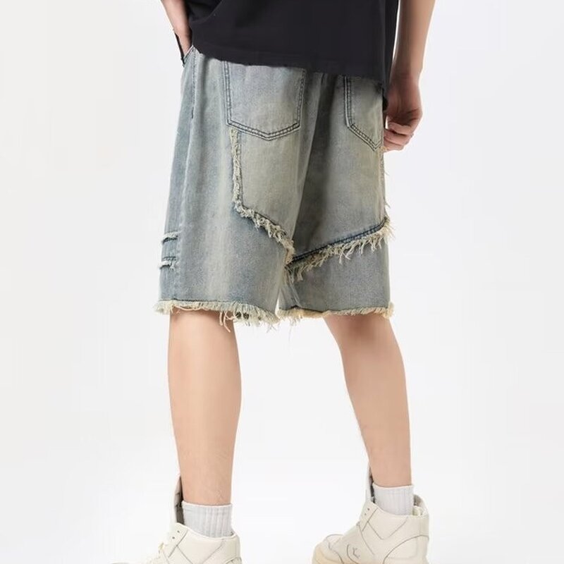 Men's Denim Shorts Manufacturer - Summer Wholesale Comfortable Regular Fit Casual Jean Shorts With Pocket