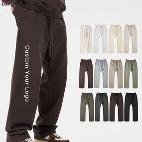 Men's Sweatpants Manufacturer - Wholesale 450gsm Heavyweight Cotton Terry Oversize Custom Pants