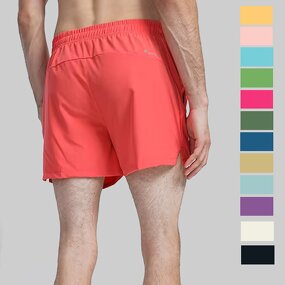 Men's Athletic Shorts Manufacturer - OEM Stretch Active Yoga Workout Quick Dry Fitness Sports Shorts
