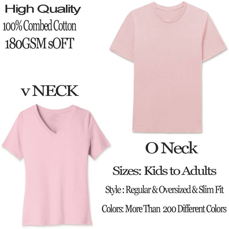Women's Casual T-Shirt Manufacturer - High Quality 95% Cotton 5% Elastane Custom Printing Logo Short Sleeve Tee