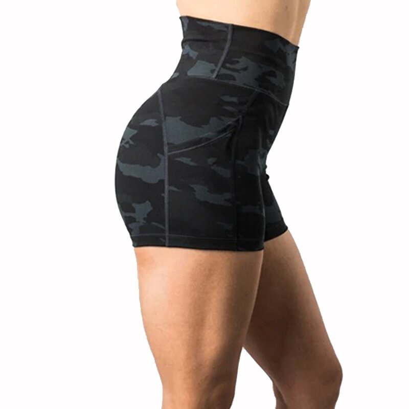 Women's Fitness Shorts Manufacturer - High Performance Quick Dry Running Yoga Workout Custom Logo Shorts