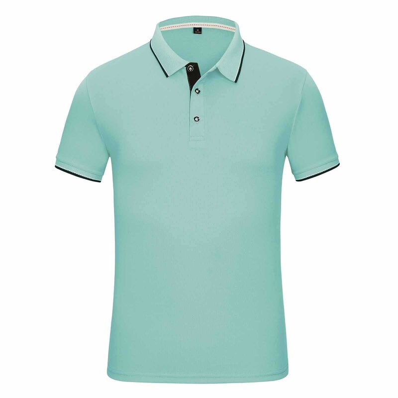 Men's Polo Shirt Manufacturer - Custom Logo Quick Dry Short Sleeve Athletic White Golf Jersey Tee
