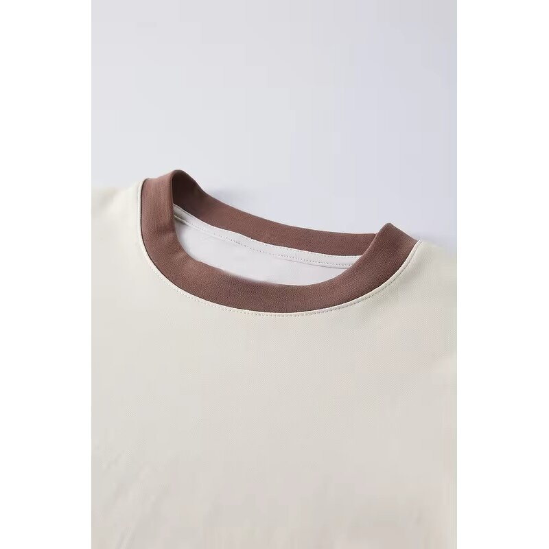 Women's Crop Top Manufacturer - Wholesale Casual Custom Logo Print Embroidery Spandex Blend T-Shirts