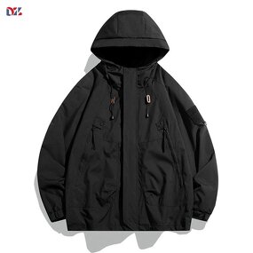 Unisex Hardshell Jacket Manufacturer - Spring New Casual Hooded Sportswear Windbreaker Custom Logo Jacket