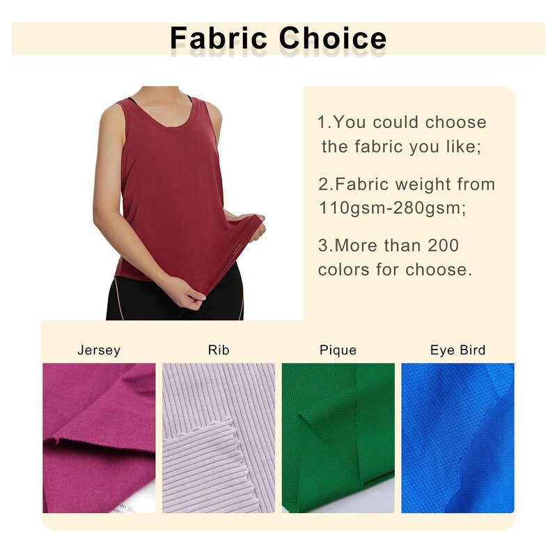 Women's Running Tank Top Manufacturer - Custom Logo Cotton Spandex Quick Dry Seamless Active Wear Top
