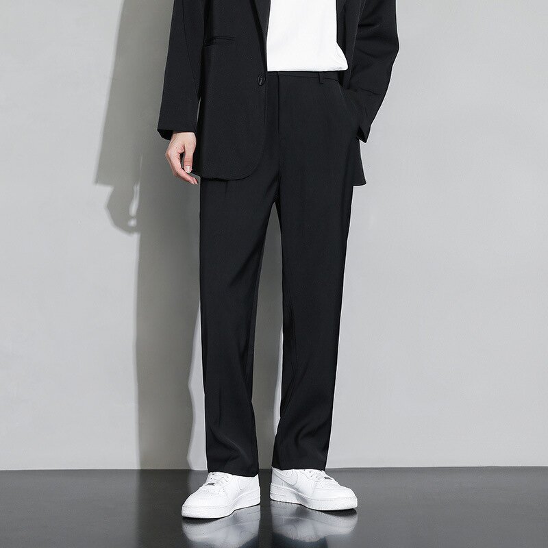 Men's Casual Trousers Manufacturer - Popular Various Mid Waist Comfortable Solid Color Custom Chinos Pants