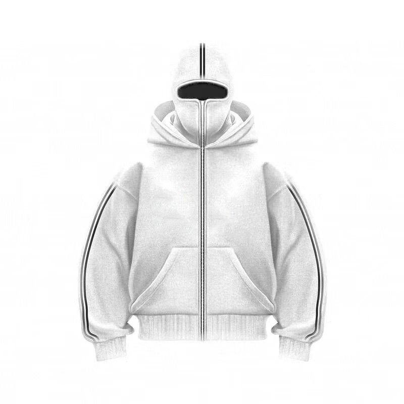 Hooded Sweatshirt Manufacturer - Double Hat Solid Autumn Winter Outwear for Men Women