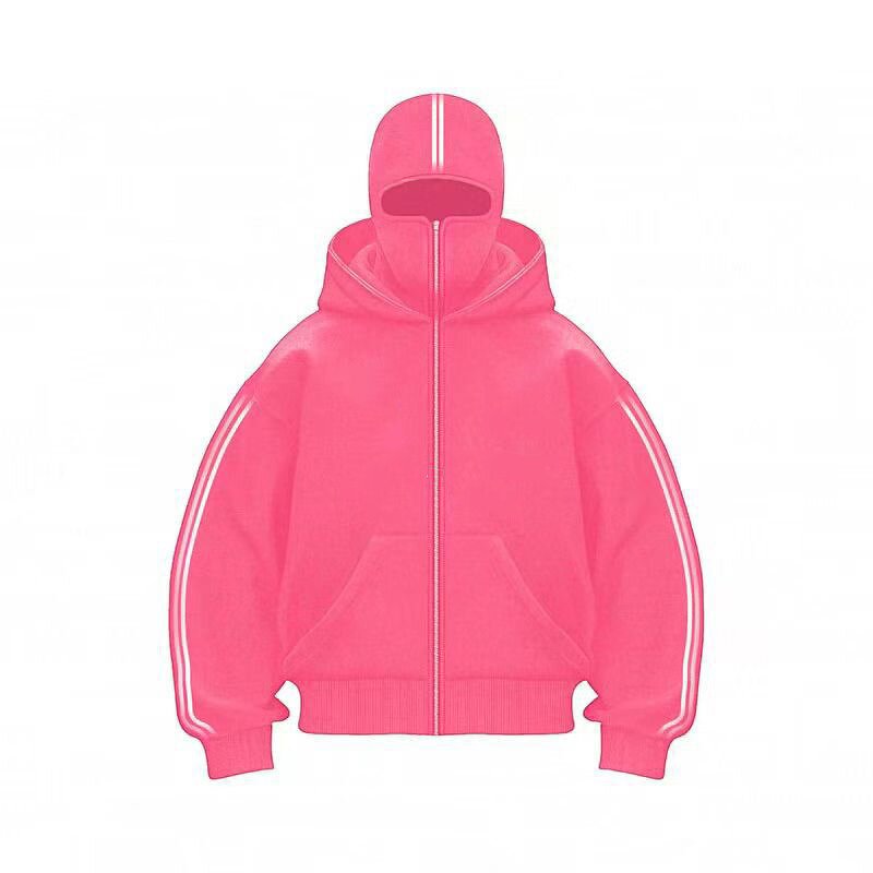 Hooded Sweatshirt Manufacturer - Double Hat Solid Autumn Winter Outwear for Men Women