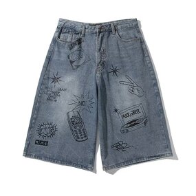 Men's Denim Jeans Manufacturer - New Custom Design Embossed Vintage Mid Wash Straight Soft Casual Pants