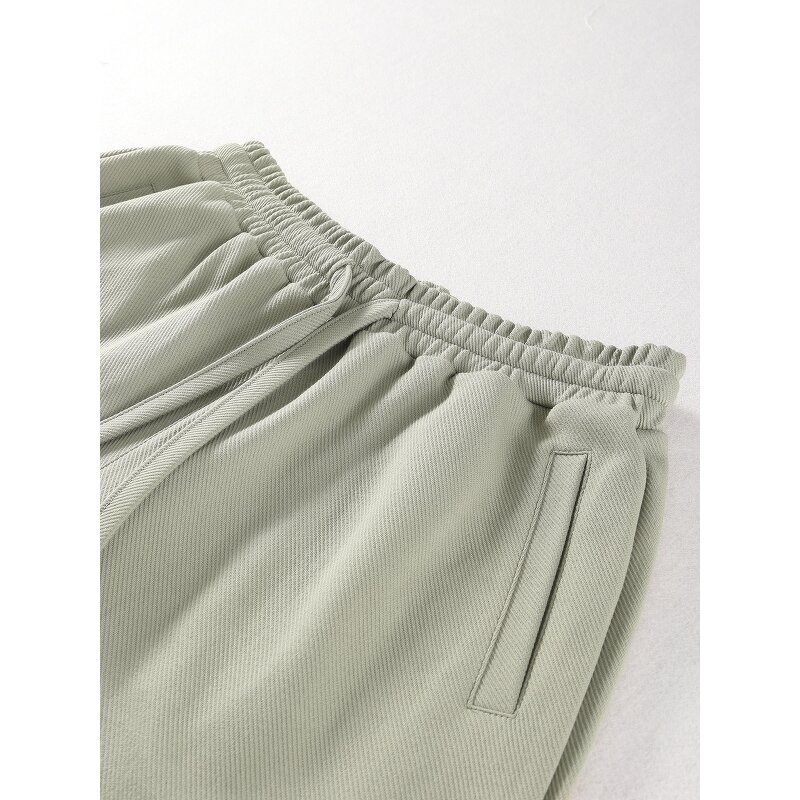 Men's Retro Shorts Manufacturer - OEM Custom Logo High Street Hip Hop Quarter Pocket Cotton Shorts