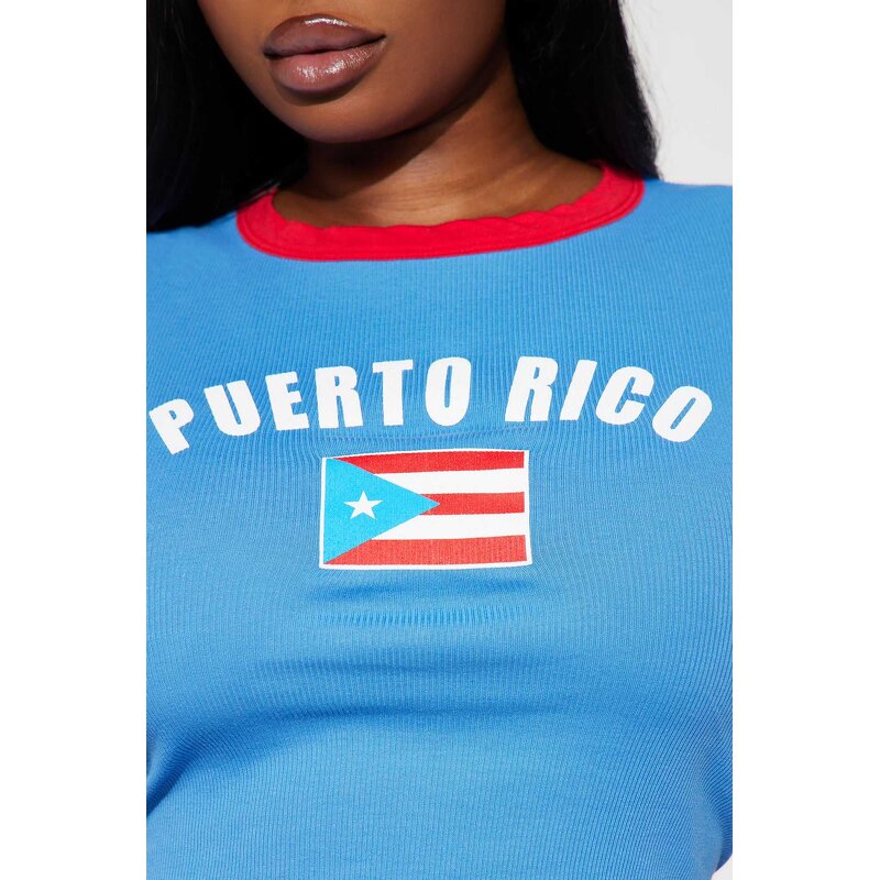 Women's Crop T-Shirt Manufacturer - Summer Fashion Rib Knit Ringer Short Sleeve Logo Embroidery Hip-hop Tee