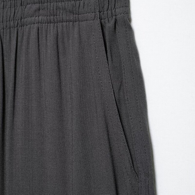 Women's Horn Pants Manufacturer - Spring New Chic Pajama Style Vintage High Waist Female Casual Trousers