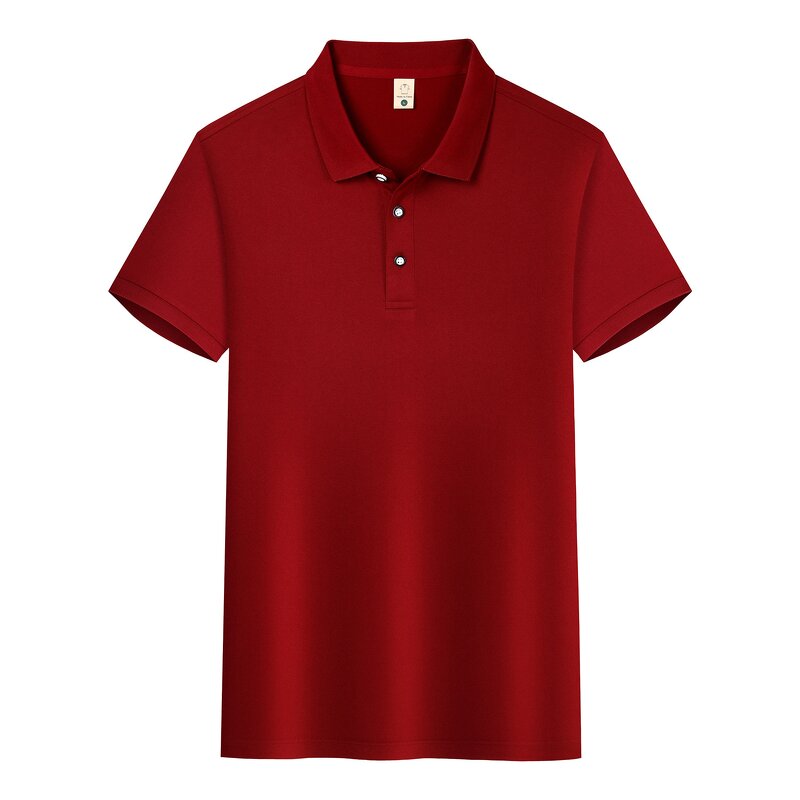 Men's Casual T-Shirt Manufacturer - Anti-Wrinkle 100% Polyester Knitted Print Pocket Short Sleeve Tee