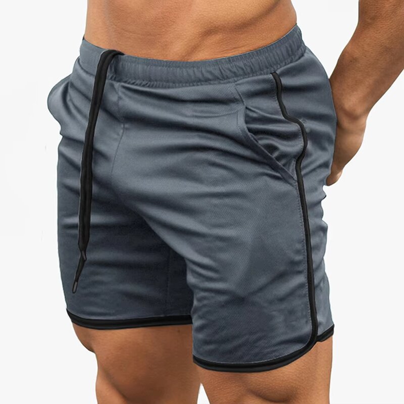 Men's Sports Shorts Manufacturer - Custom Logo Running Bodybuilding Muscle Training Gym Exercise Shorts