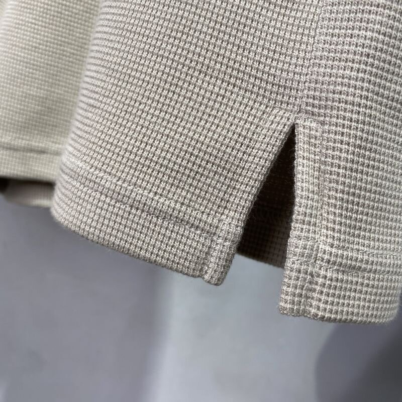 Men's Waffle Shorts Manufacturer - OEM 330gsm Cotton Heavy Breathable Elastic Loose Drawstring Casual Shorts