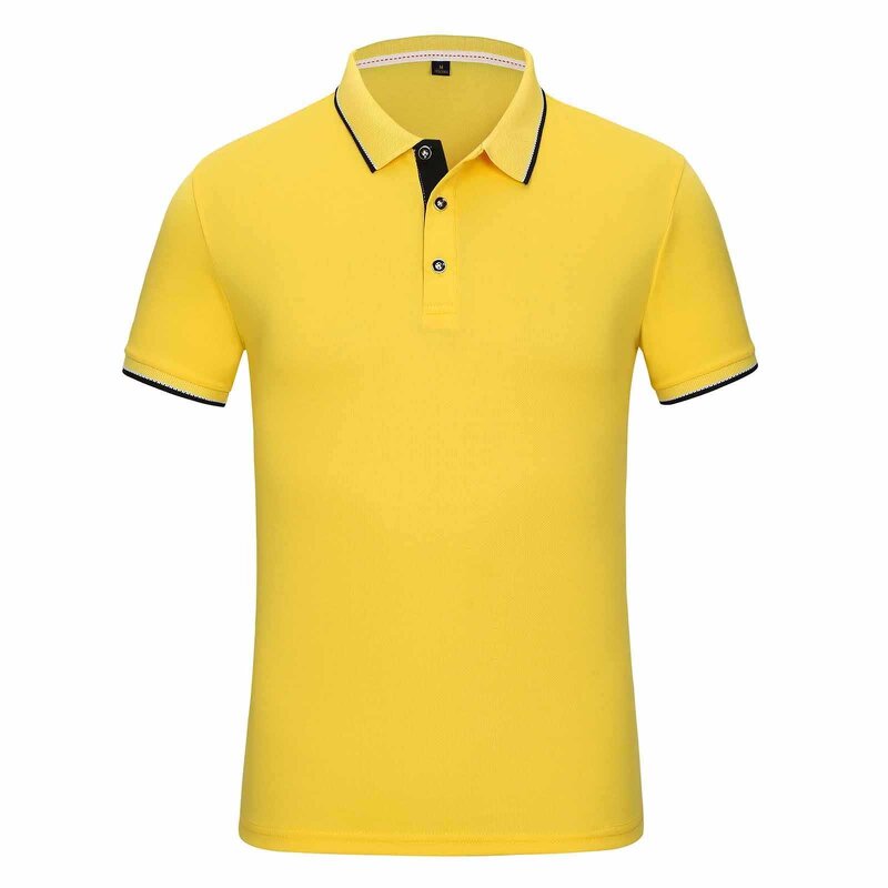 Men's Polo Shirt Manufacturer - Custom Logo Quick Dry Short Sleeve Athletic White Golf Jersey Tee