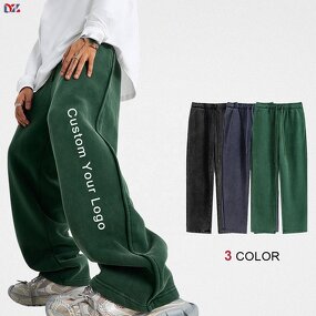 Men's Sweatpants Manufacturer - Custom Logo Vintage Cotton Joggers Mens Casual Pants
