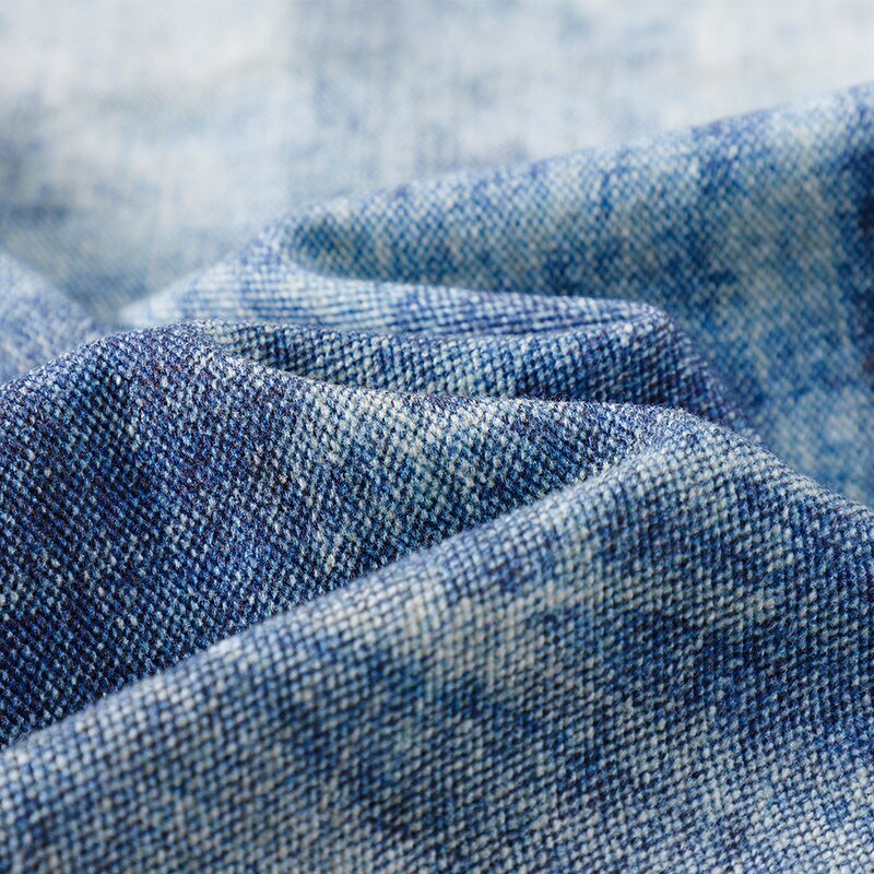 Men's Fashion Jeans Manufacturer - Custom High Quality Graffiti Wash Loose Straight Leg Denim Pants