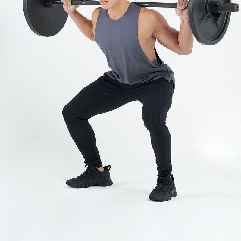 Men's Fitness Tank Top Manufacturer - Custom Wholesale Sweat Absorbent Breathable Sleeveless Sportswear