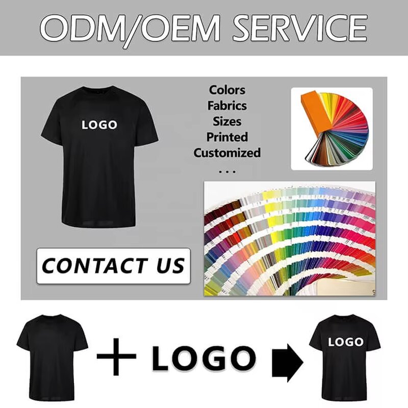 Men's Gym T-Shirt Manufacturer - Custom Logo Plain Cotton Workout Round Collar Sports Tee
