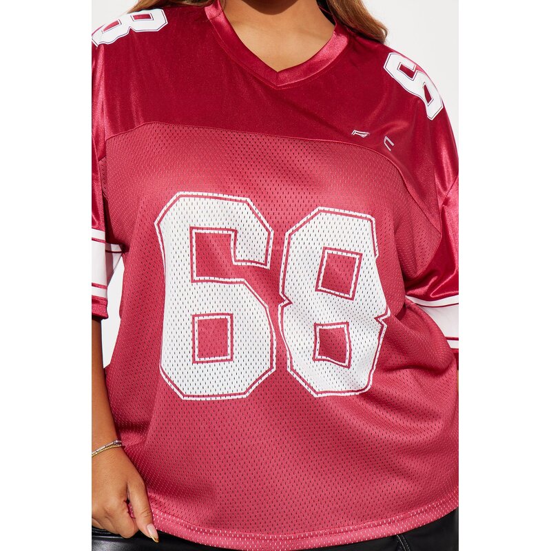 Men's Football Jersey Manufacturer - Custom Printed Oversized American Fans Single Layer Mesh Loose Tee