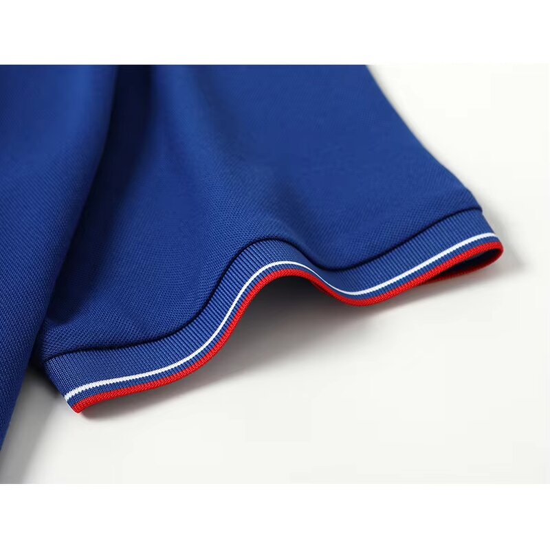 Men's Polo Shirt Manufacturer - Wholesale 100% Cotton Custom Logo Golf Regular Fit 3D Embroidered Tee