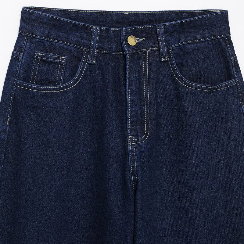 Women's Straight-leg Jeans Manufacturer - Summer New Casual Vintage High Waist Female Ankle Denim Pants