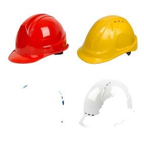 ABS Hard Hat Manufacturer - Unisex EN397 Certified HDPE Head Protection for Construction Industry