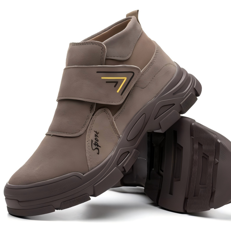 Welding Safety Boots Manufacturer - New Labor Insurance Anti-smashing Stab-proof Cowhide High Temp Shoes