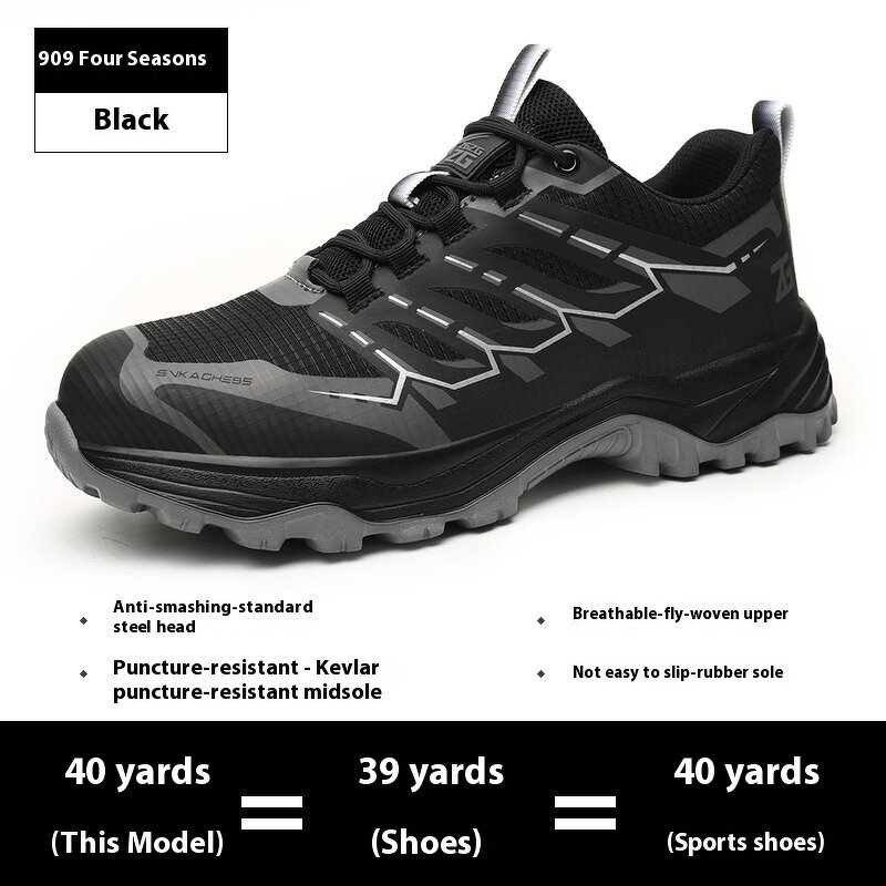Summer Safety Shoes Manufacturer - Ultra Light Smash Pin-Resistant Labor Protection Work Shoes