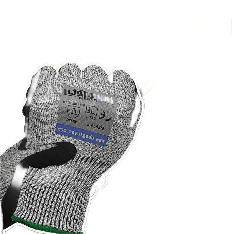 Work Gloves Manufacturer - PU Coated Anti Cut Level 5 Hand Protection