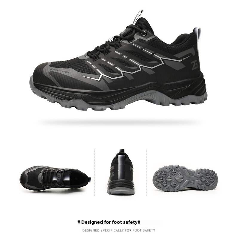 Summer Safety Shoes Manufacturer - Ultra Light Smash Pin-Resistant Labor Protection Work Shoes