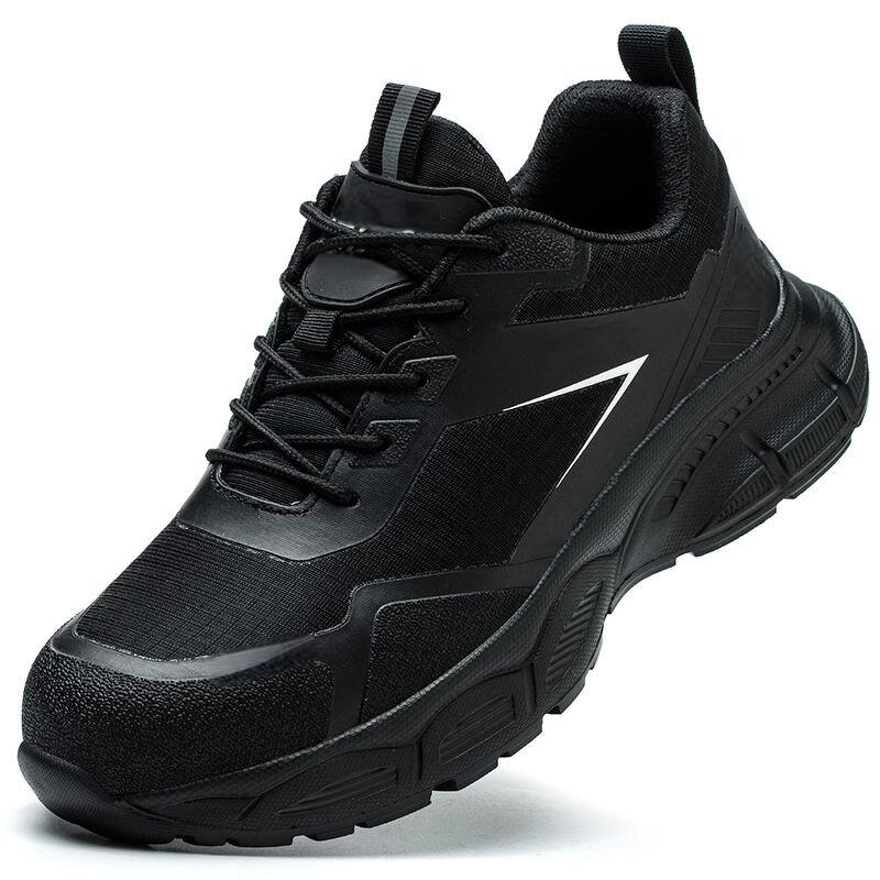 Summer Safety Shoes Manufacturer - Lightweight Breathable Deodorant Rubber Bottom Work Shoes