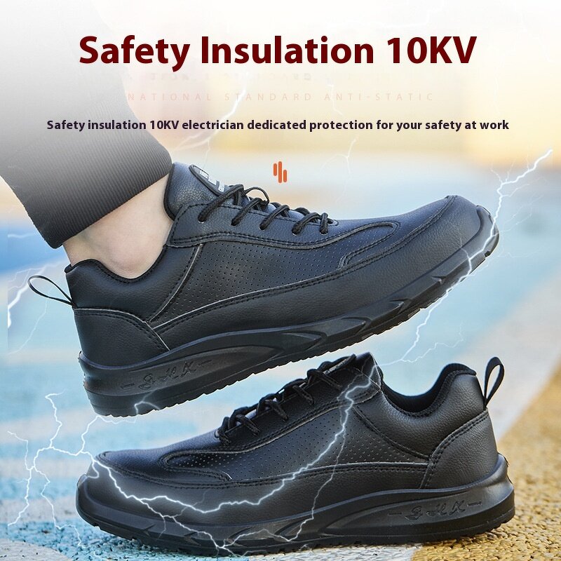Labor Protection Shoes Manufacturer - 2025 New 10KV Insulated Anti-Smash Puncture Four Seasons Shoes