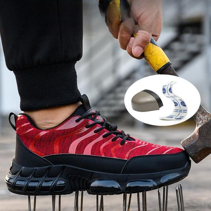 Labor Safety Shoes Manufacturer - Anti-smashing Anti-piercing Wear-resistant Industrial Work Shoes