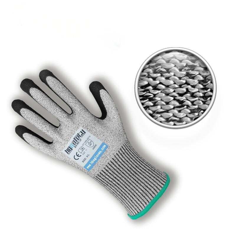 Work Gloves Manufacturer - PU Coated Anti Cut Level 5 Hand Protection