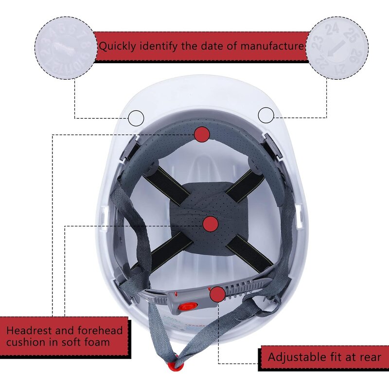 Safety Helmet Manufacturer - High-Quality ABS FRP Hard Hats Superior Head Protection PPE Caps