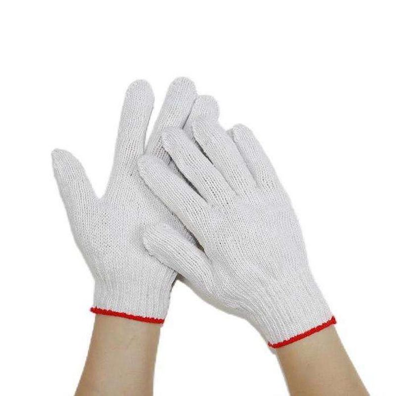 Cotton Nylon Work Gloves Manufacturer - Comfortable Breathable Thick Wear-Resistant Site Safety Gloves