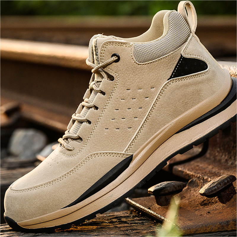Safety Work Shoes Manufacturer - New Men's Lightweight Breathable Fashion Industrial Shoes