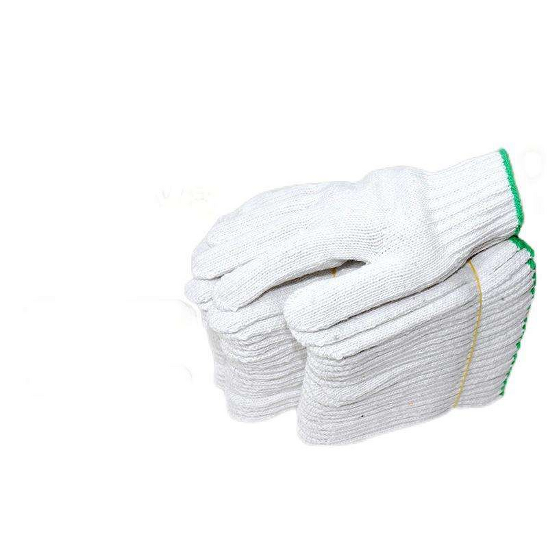 Cotton Nylon Work Gloves Manufacturer - Comfortable Breathable Thick Wear-Resistant Site Safety Gloves