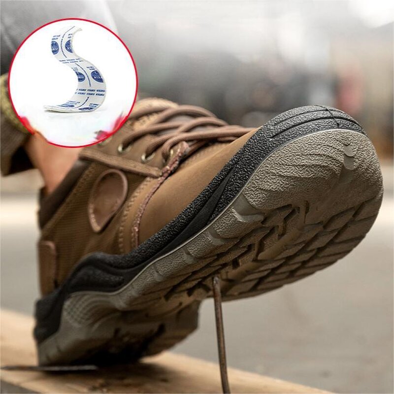 Cowhide Safety Boots Manufacturer - Men's Breathable Wear-Resistant Waterproof Winter Labor Protection Shoes