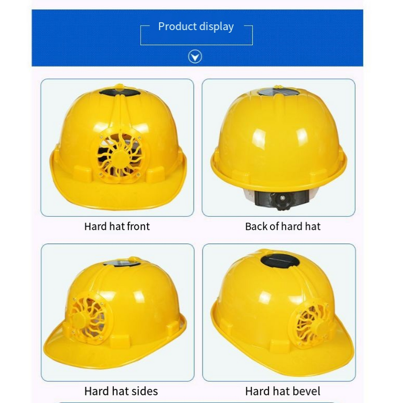 Unisex Safety Helmet Manufacturer - ABS Hard Hat Industrial Construction PPE Head Protection Helmet