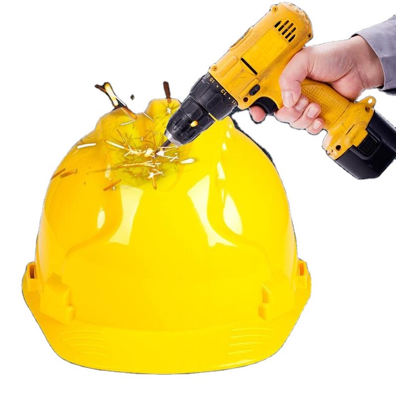 V Type Safety Helmet Manufacturer - ABS Slotted 6 Suspension Points CE Certified SH-088 Hard Hat