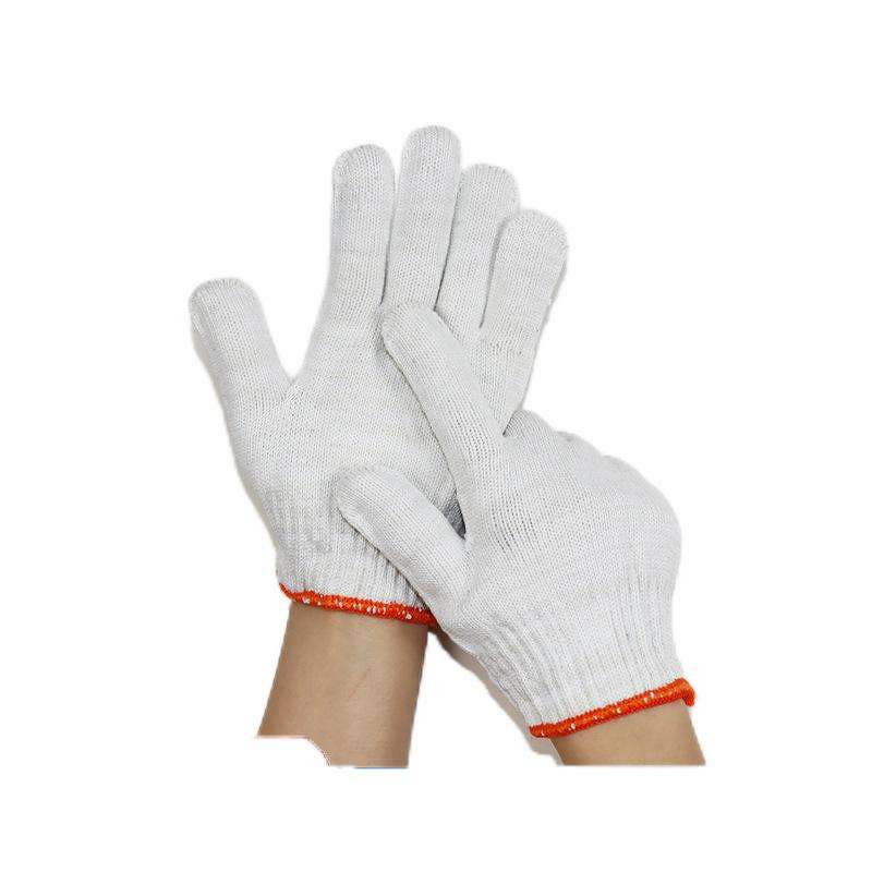 Cotton Nylon Work Gloves Manufacturer - Comfortable Breathable Thick Wear-Resistant Site Safety Gloves
