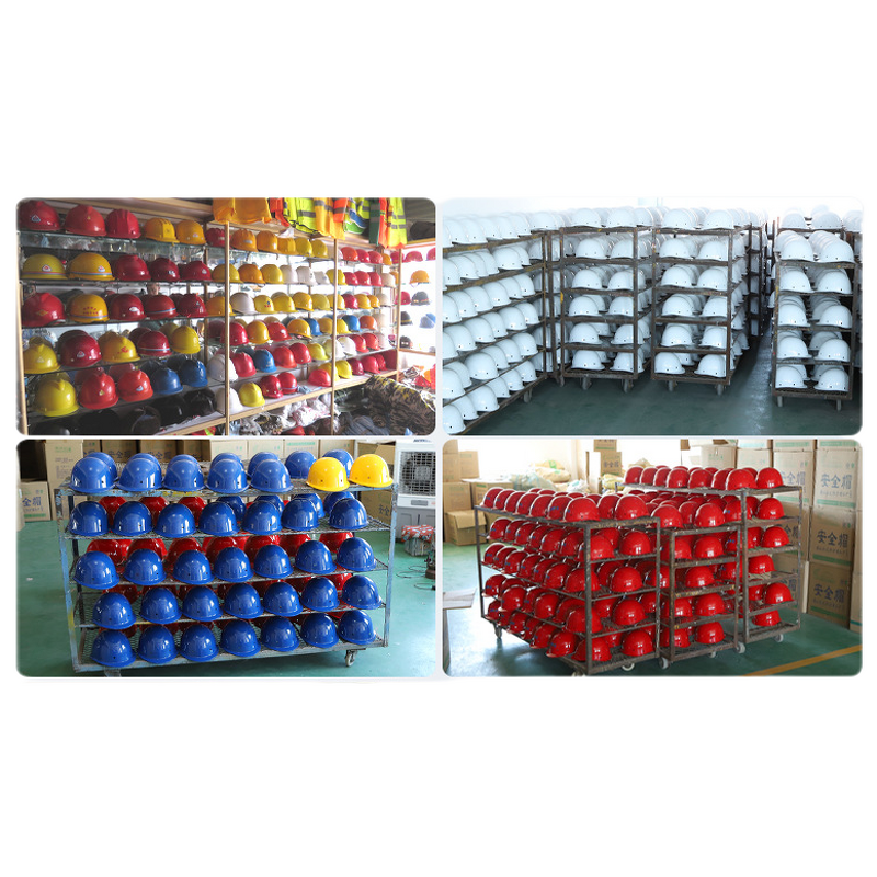 HDPE Hard Hat Manufacturer - 617 SH V Type Slotted Dust-Proof Industrial Construction PPE Helmet