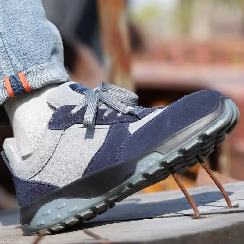 Industrial Safety Shoes Manufacturer - Durable Anti Puncture Breathable Light Weight Rubber Work Shoes